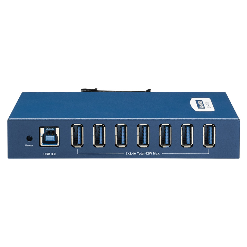 ULI-417H, 7-port Industrial USB 3.2 Gen 1 Hub